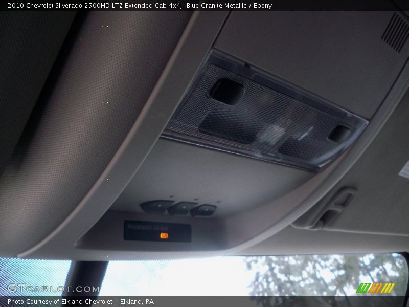 Blue Granite Metallic / Ebony 2010 Chevrolet Silverado 2500HD LTZ Extended Cab 4x4