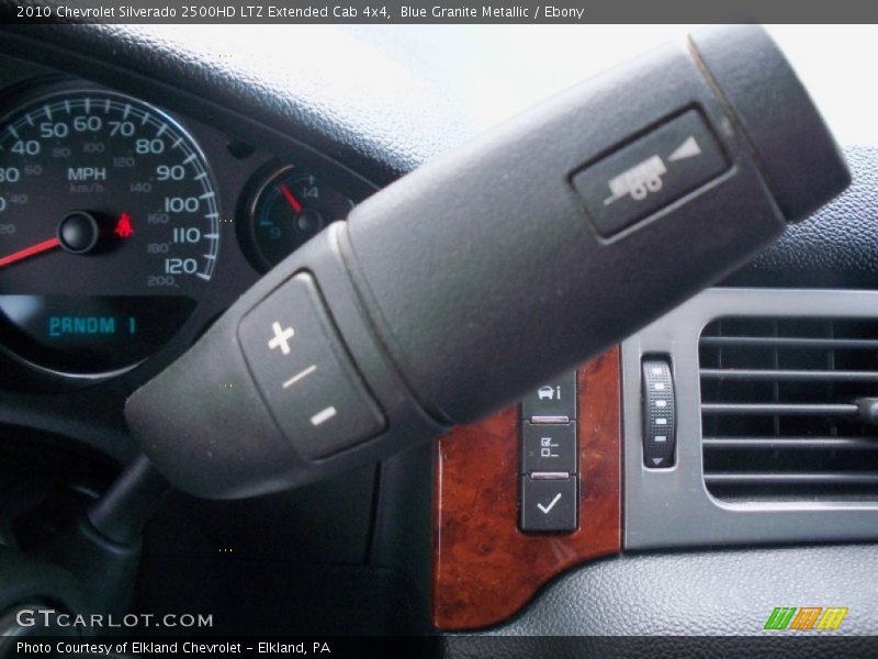 Blue Granite Metallic / Ebony 2010 Chevrolet Silverado 2500HD LTZ Extended Cab 4x4