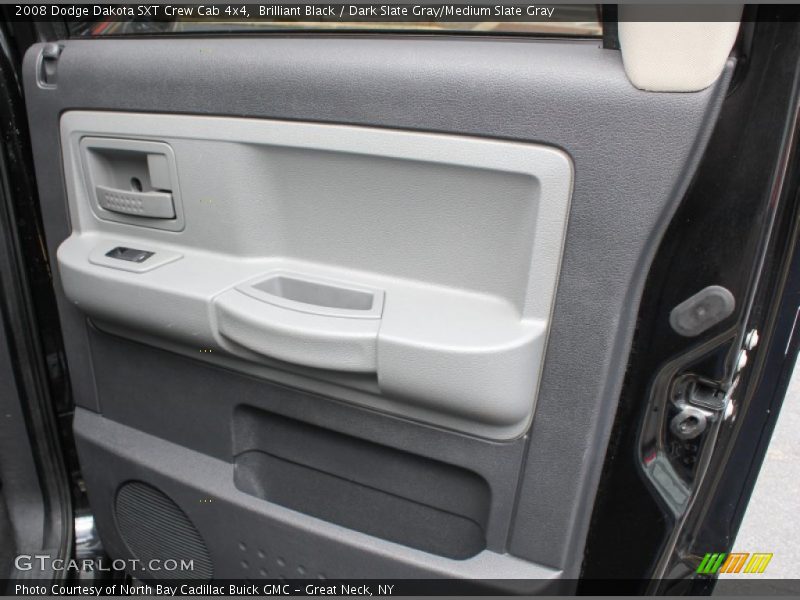Brilliant Black / Dark Slate Gray/Medium Slate Gray 2008 Dodge Dakota SXT Crew Cab 4x4