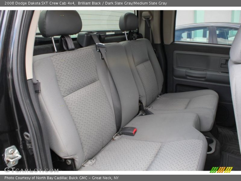 Brilliant Black / Dark Slate Gray/Medium Slate Gray 2008 Dodge Dakota SXT Crew Cab 4x4
