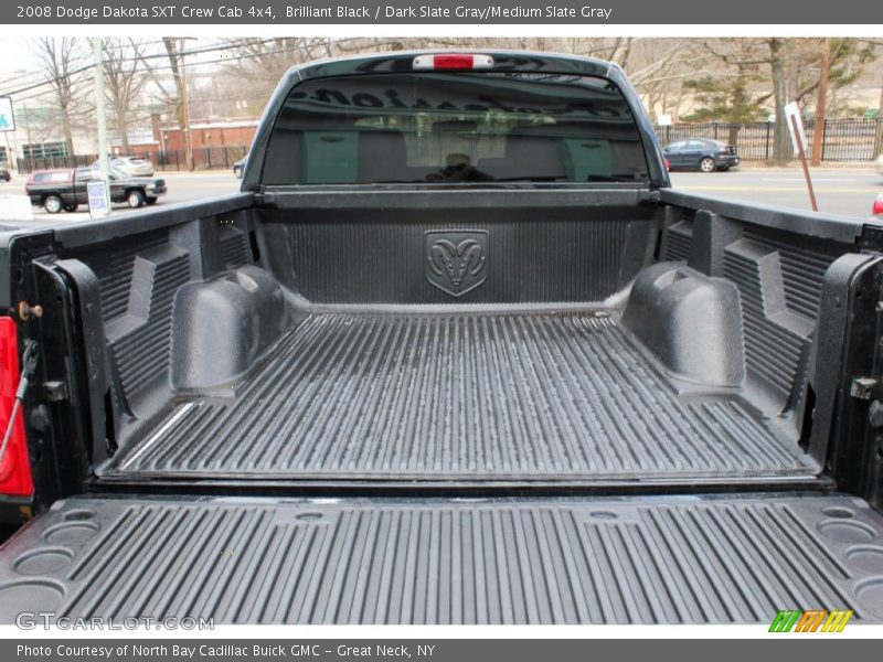 Brilliant Black / Dark Slate Gray/Medium Slate Gray 2008 Dodge Dakota SXT Crew Cab 4x4