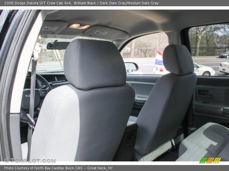 Brilliant Black / Dark Slate Gray/Medium Slate Gray 2008 Dodge Dakota SXT Crew Cab 4x4