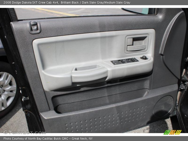 Brilliant Black / Dark Slate Gray/Medium Slate Gray 2008 Dodge Dakota SXT Crew Cab 4x4