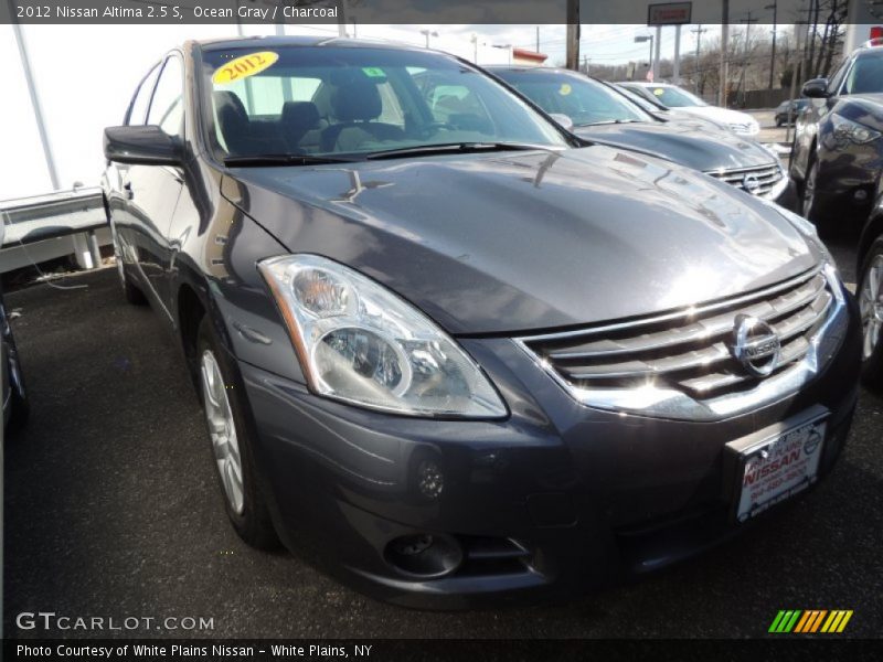 Ocean Gray / Charcoal 2012 Nissan Altima 2.5 S