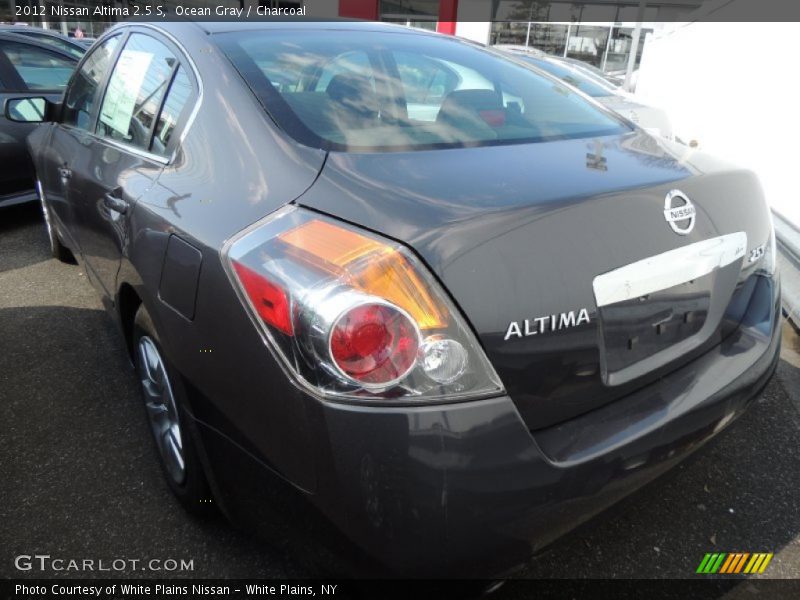 Ocean Gray / Charcoal 2012 Nissan Altima 2.5 S