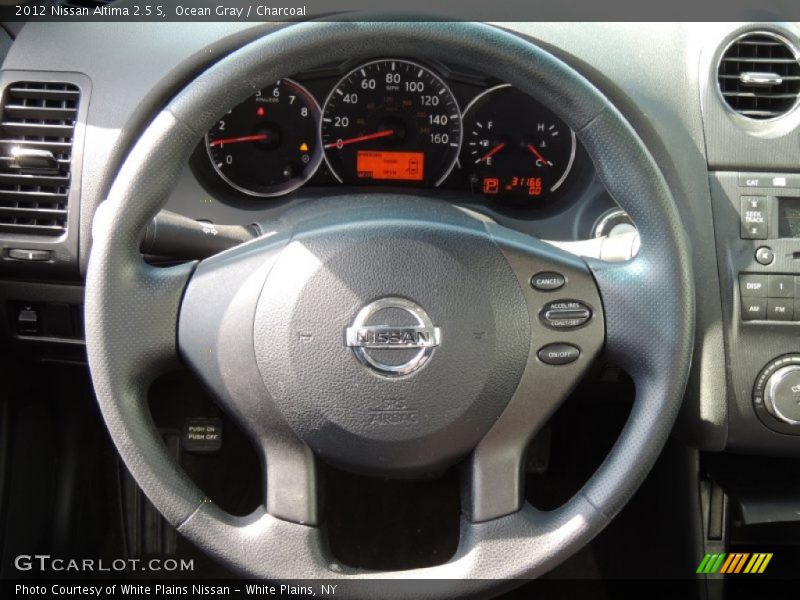 Ocean Gray / Charcoal 2012 Nissan Altima 2.5 S