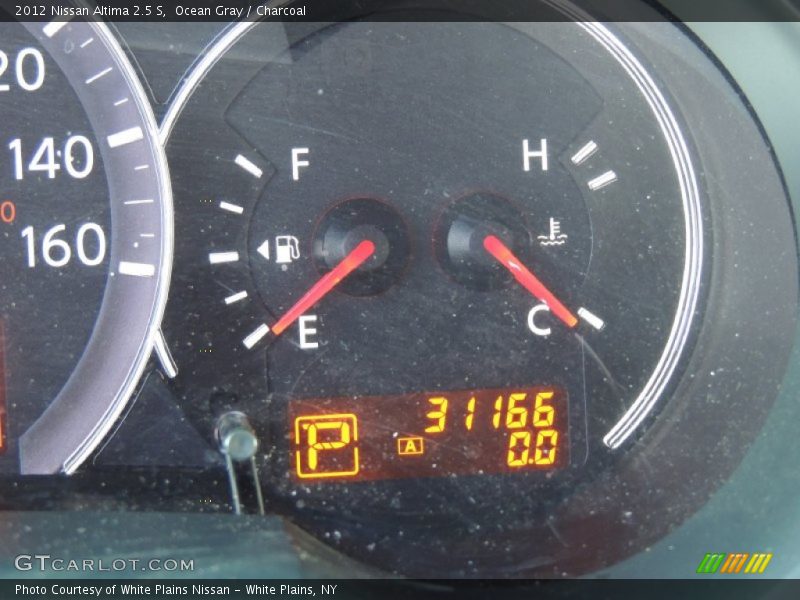 Ocean Gray / Charcoal 2012 Nissan Altima 2.5 S
