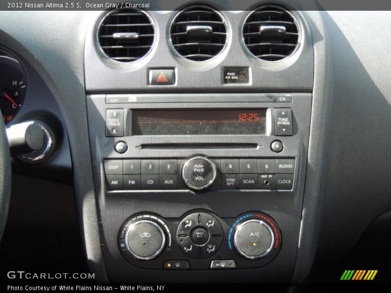 Ocean Gray / Charcoal 2012 Nissan Altima 2.5 S