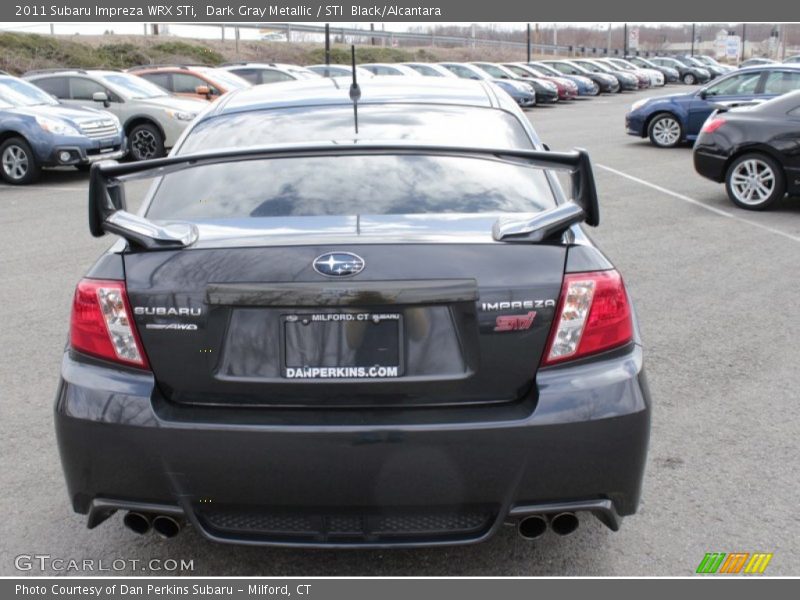 Dark Gray Metallic / STI  Black/Alcantara 2011 Subaru Impreza WRX STi
