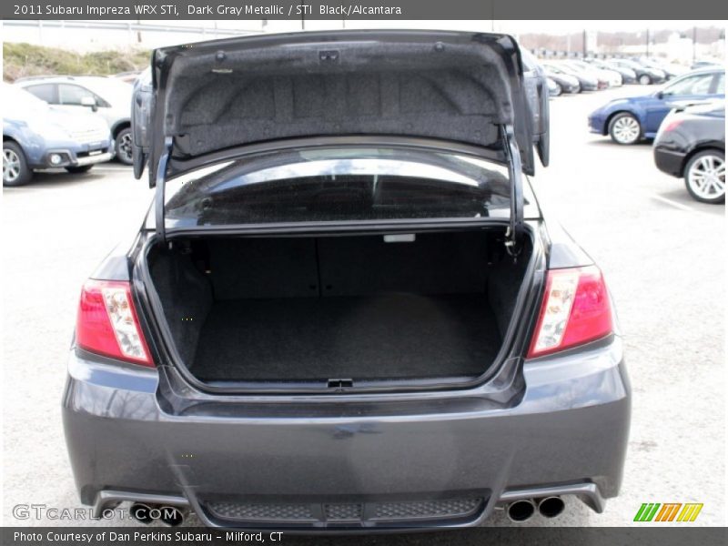 Dark Gray Metallic / STI  Black/Alcantara 2011 Subaru Impreza WRX STi
