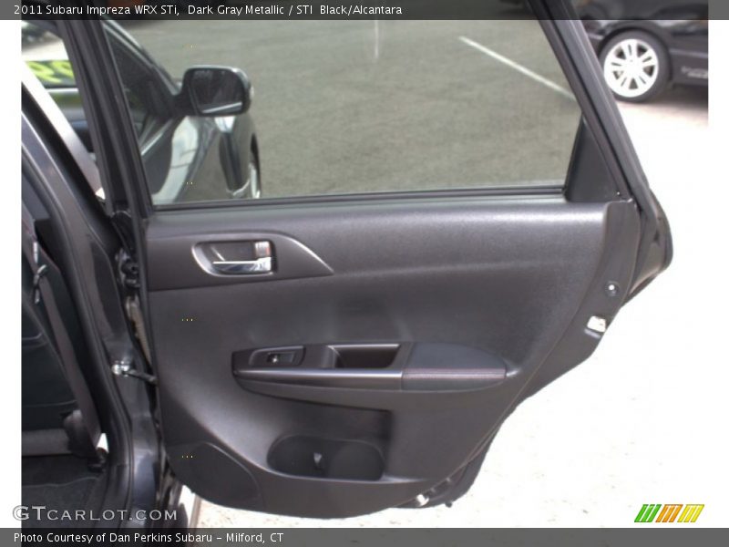 Dark Gray Metallic / STI  Black/Alcantara 2011 Subaru Impreza WRX STi