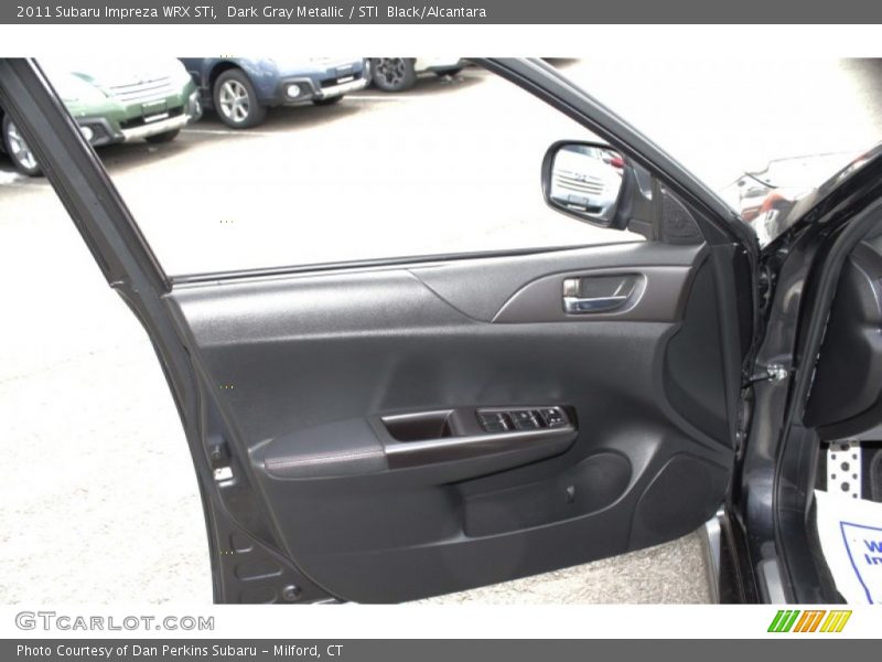 Dark Gray Metallic / STI  Black/Alcantara 2011 Subaru Impreza WRX STi