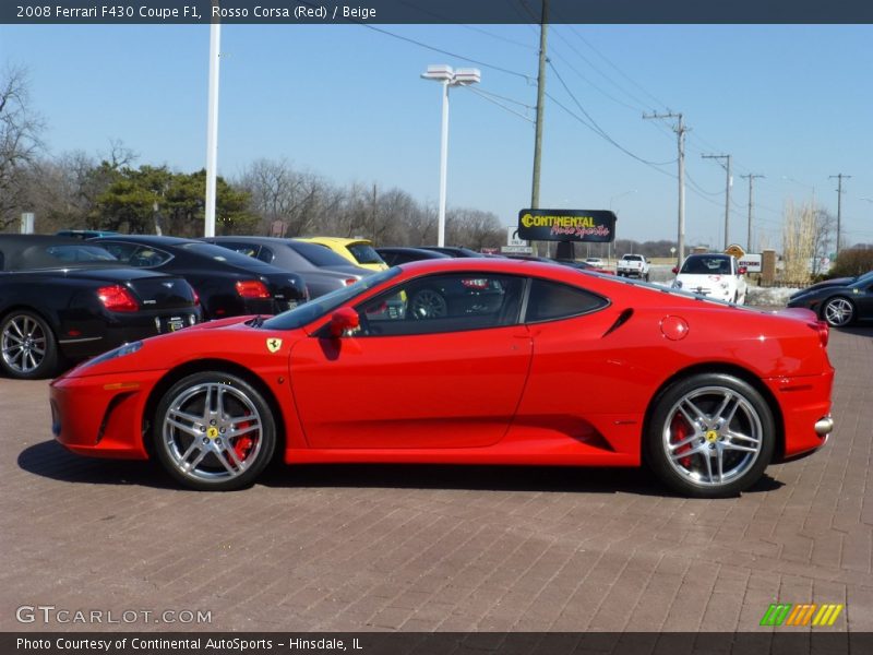  2008 F430 Coupe F1 Rosso Corsa (Red)