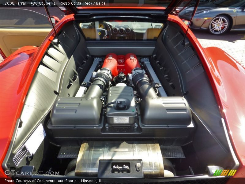  2008 F430 Coupe F1 Engine - 4.3 Liter DOHC 32-Valve VVT V8