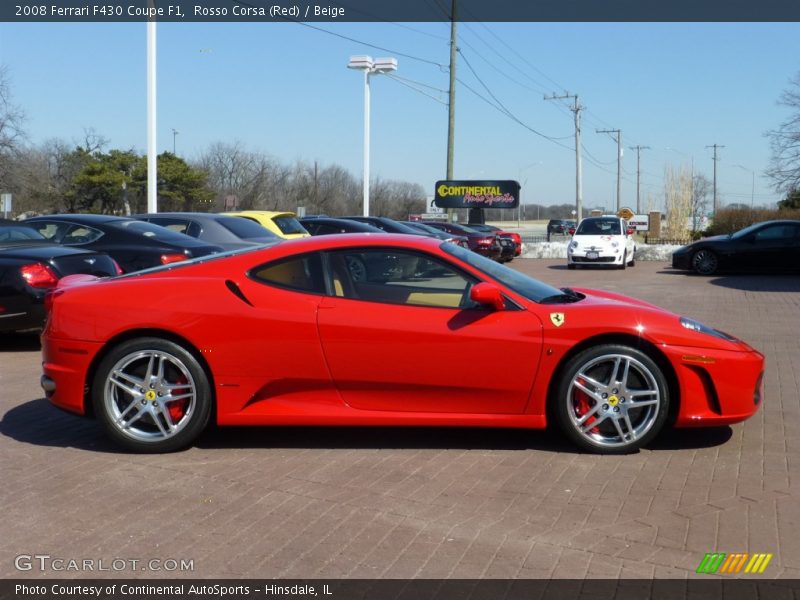  2008 F430 Coupe F1 Rosso Corsa (Red)
