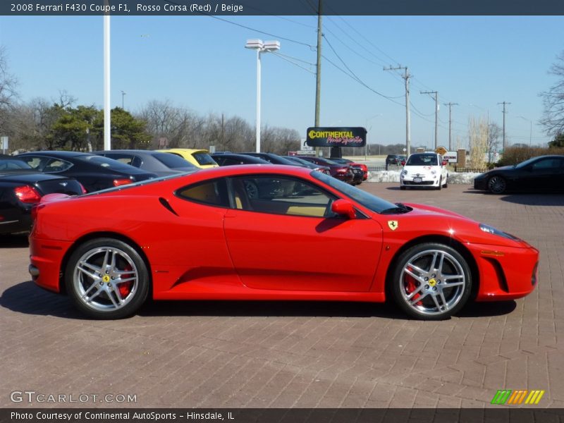  2008 F430 Coupe F1 Rosso Corsa (Red)