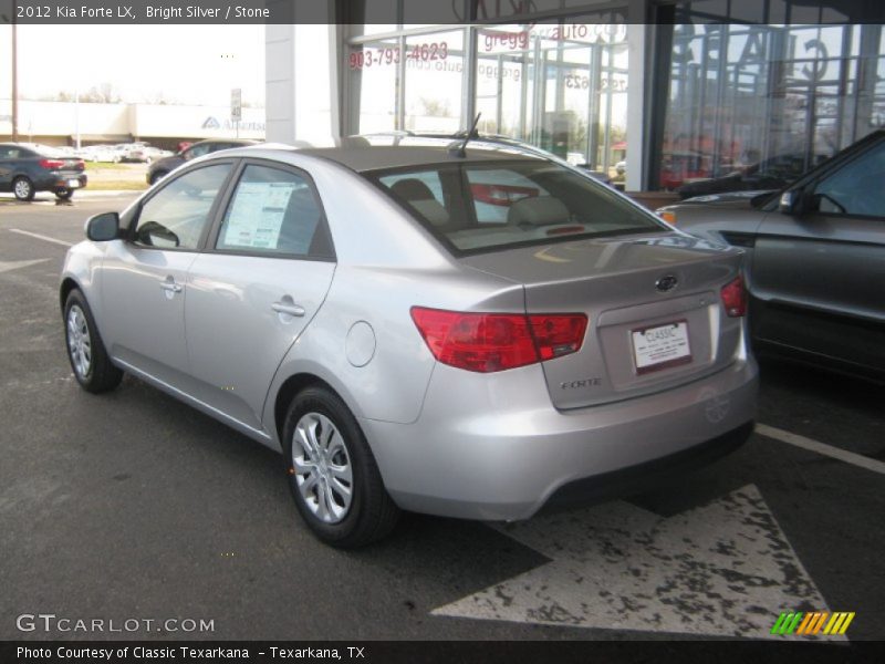 Bright Silver / Stone 2012 Kia Forte LX