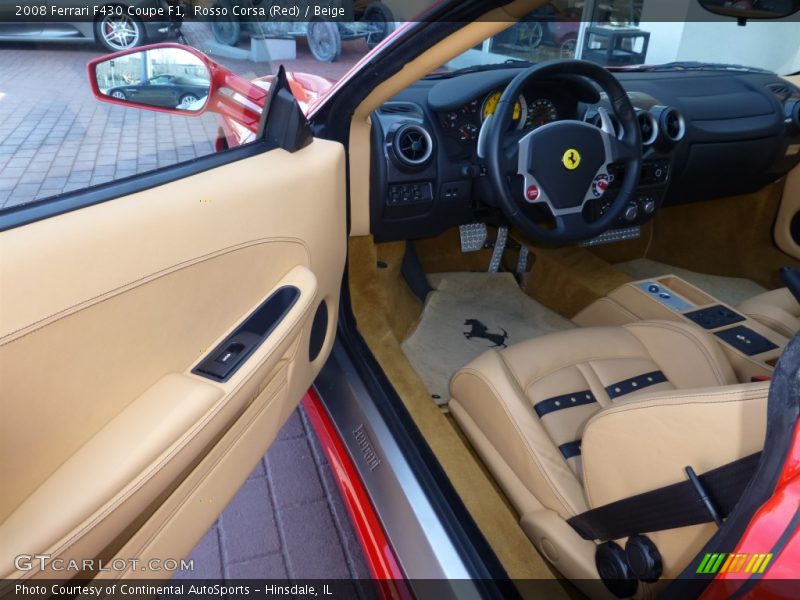  2008 F430 Coupe F1 Beige Interior