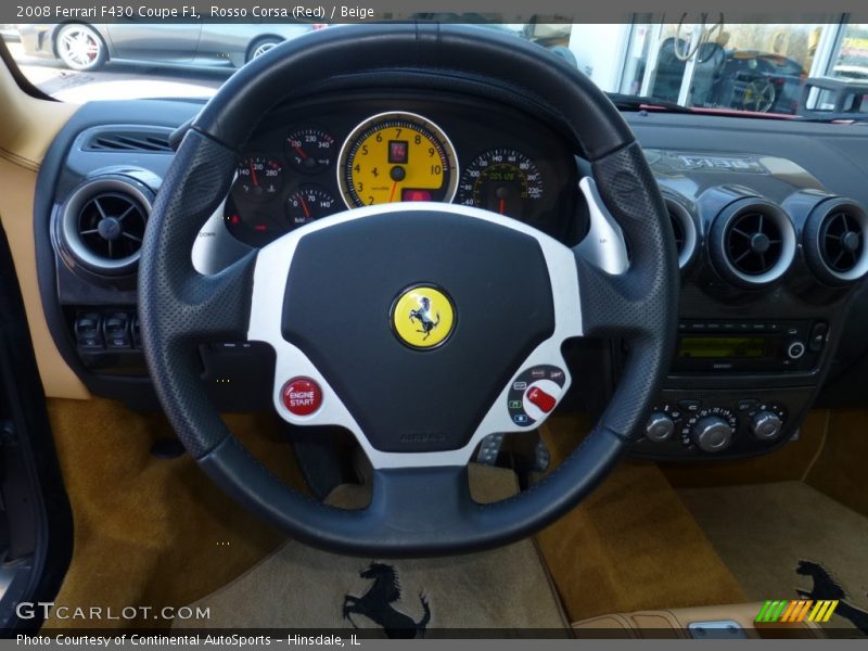  2008 F430 Coupe F1 Steering Wheel