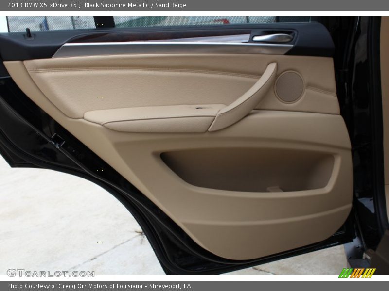 Black Sapphire Metallic / Sand Beige 2013 BMW X5 xDrive 35i