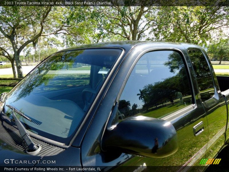 Black Sand Pearl / Charcoal 2003 Toyota Tacoma Xtracab 4x4