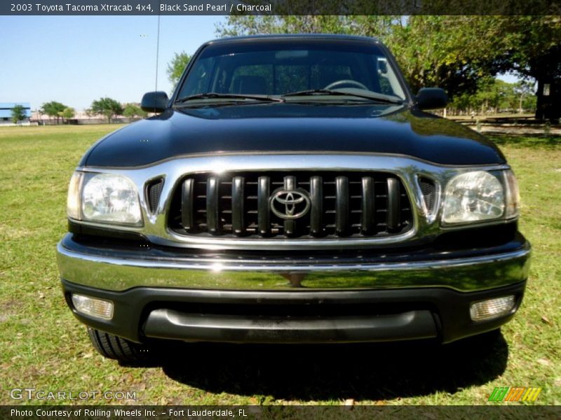 Black Sand Pearl / Charcoal 2003 Toyota Tacoma Xtracab 4x4