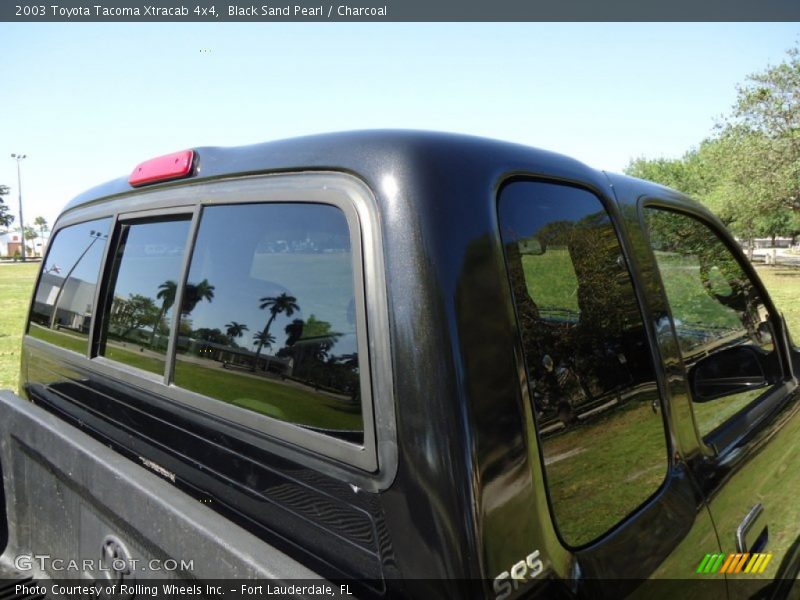 Black Sand Pearl / Charcoal 2003 Toyota Tacoma Xtracab 4x4