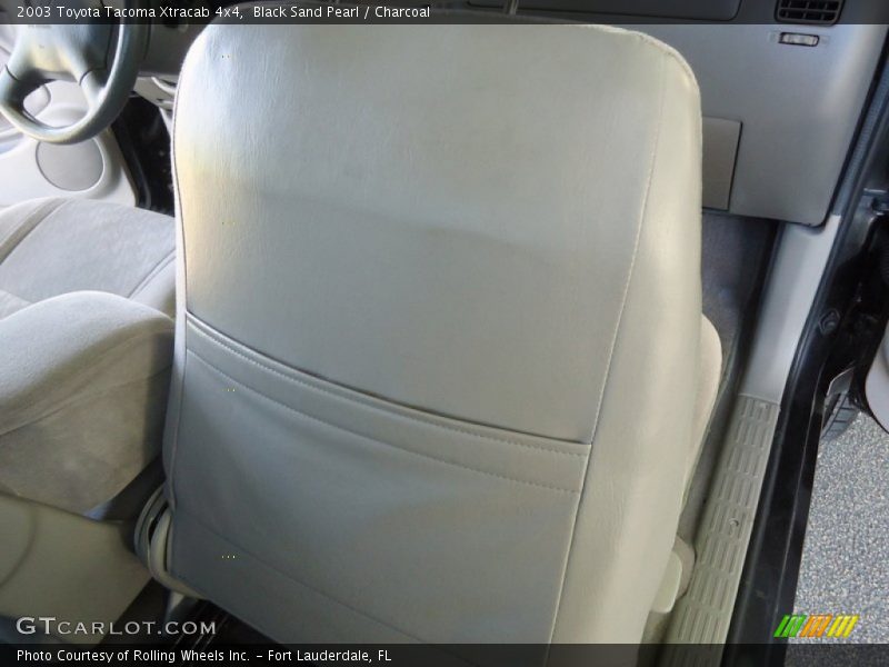 Black Sand Pearl / Charcoal 2003 Toyota Tacoma Xtracab 4x4