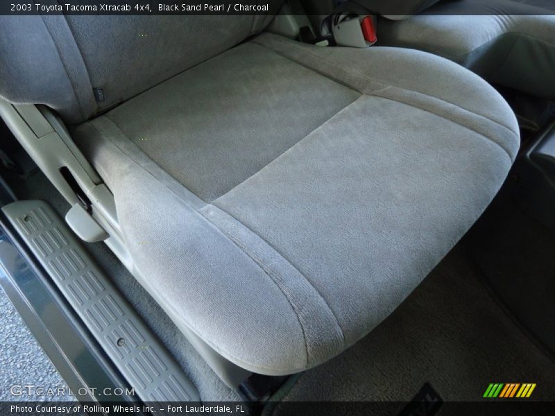 Black Sand Pearl / Charcoal 2003 Toyota Tacoma Xtracab 4x4