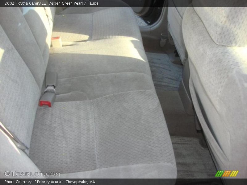 Aspen Green Pearl / Taupe 2002 Toyota Camry LE