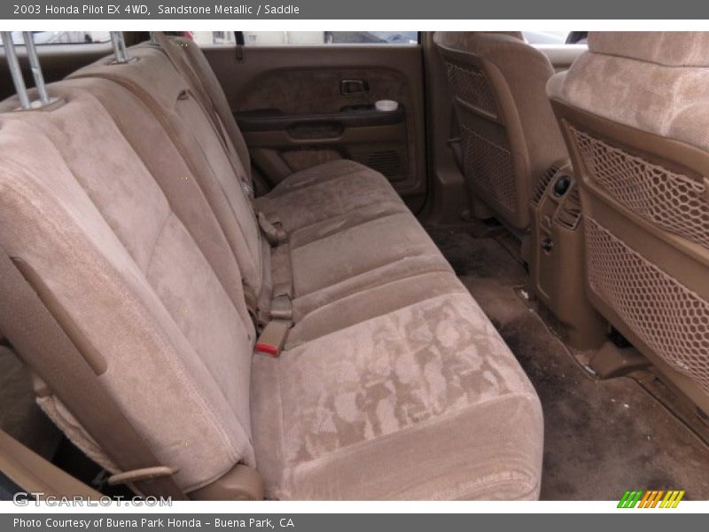 Sandstone Metallic / Saddle 2003 Honda Pilot EX 4WD