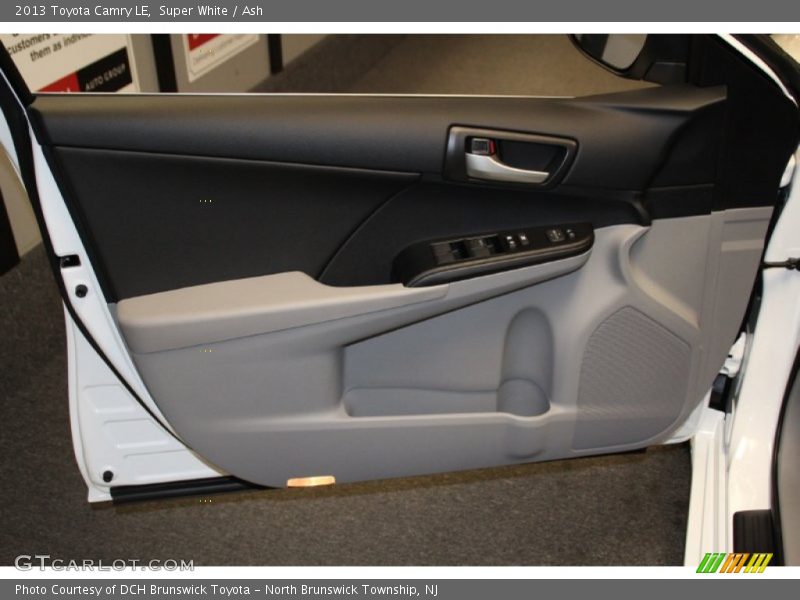 Super White / Ash 2013 Toyota Camry LE