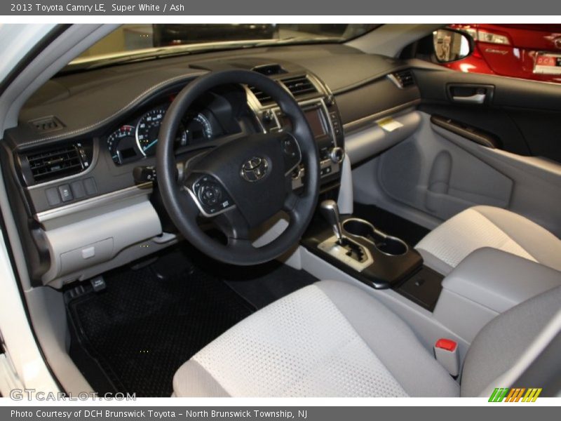 Super White / Ash 2013 Toyota Camry LE