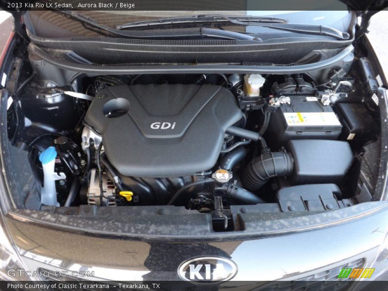 Aurora Black / Beige 2013 Kia Rio LX Sedan
