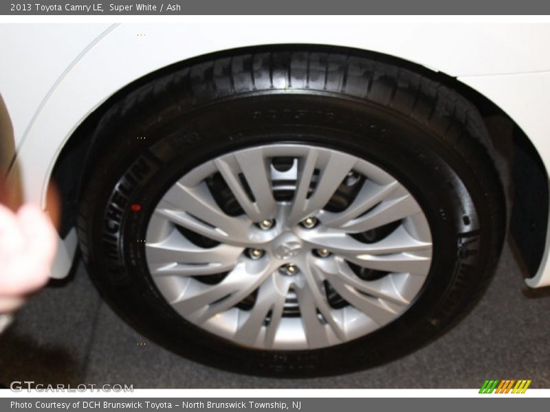 Super White / Ash 2013 Toyota Camry LE
