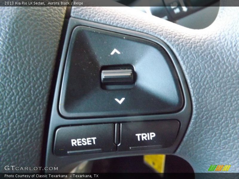 Aurora Black / Beige 2013 Kia Rio LX Sedan