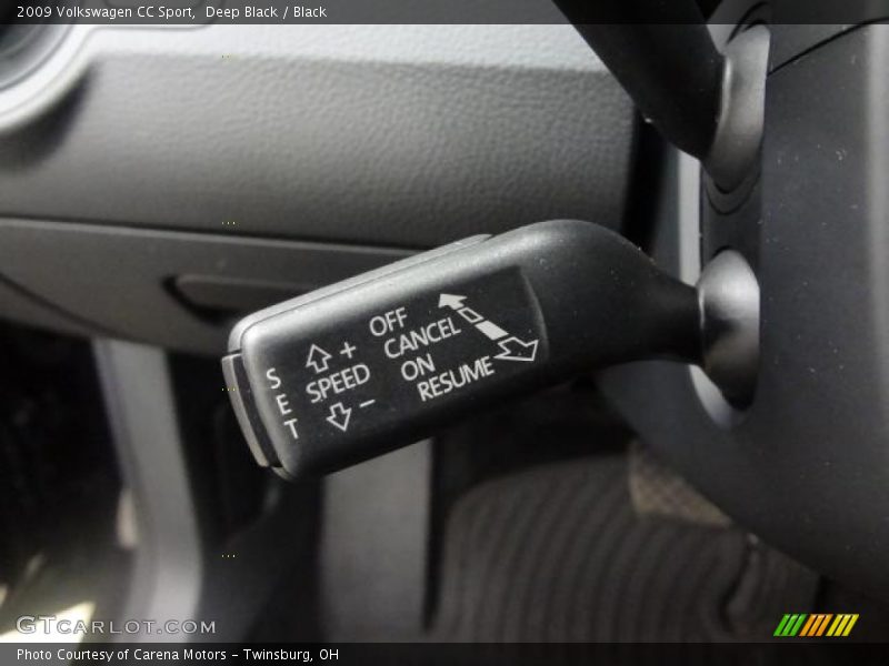 Deep Black / Black 2009 Volkswagen CC Sport