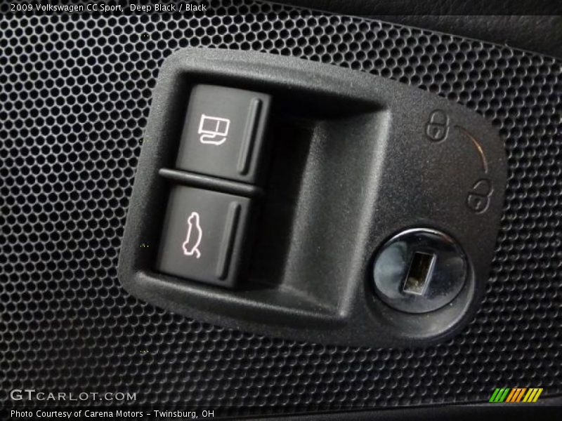 Deep Black / Black 2009 Volkswagen CC Sport