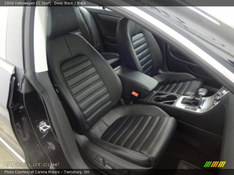 Deep Black / Black 2009 Volkswagen CC Sport