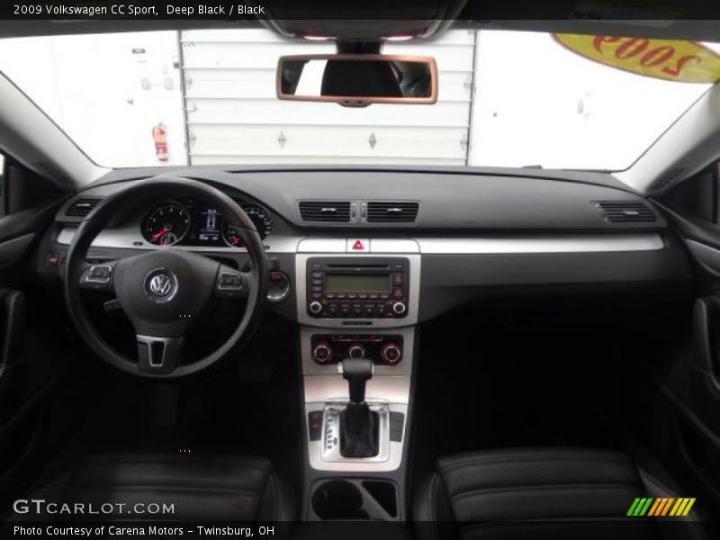 Deep Black / Black 2009 Volkswagen CC Sport