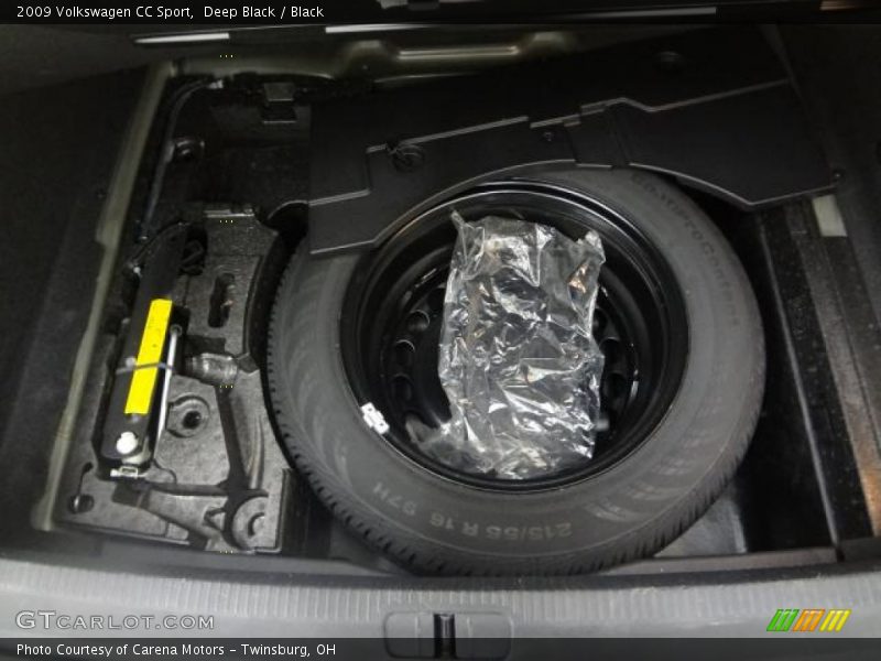 Deep Black / Black 2009 Volkswagen CC Sport