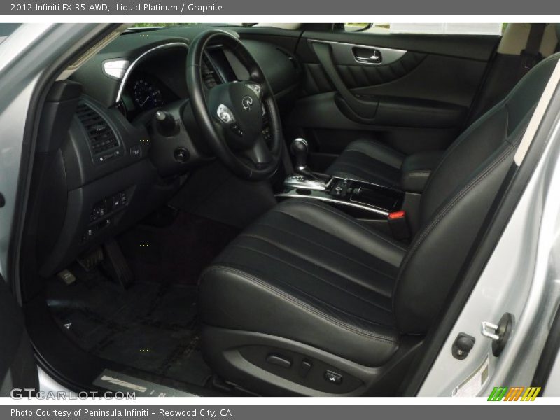 Liquid Platinum / Graphite 2012 Infiniti FX 35 AWD