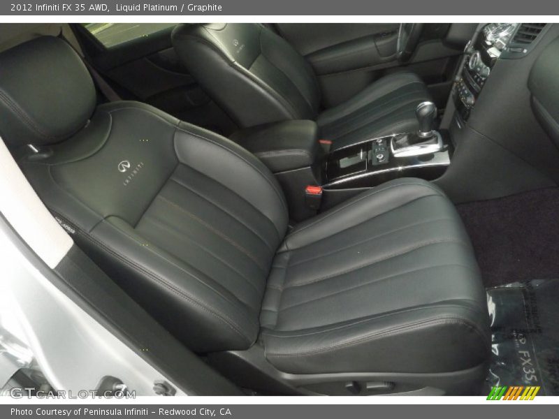 Liquid Platinum / Graphite 2012 Infiniti FX 35 AWD