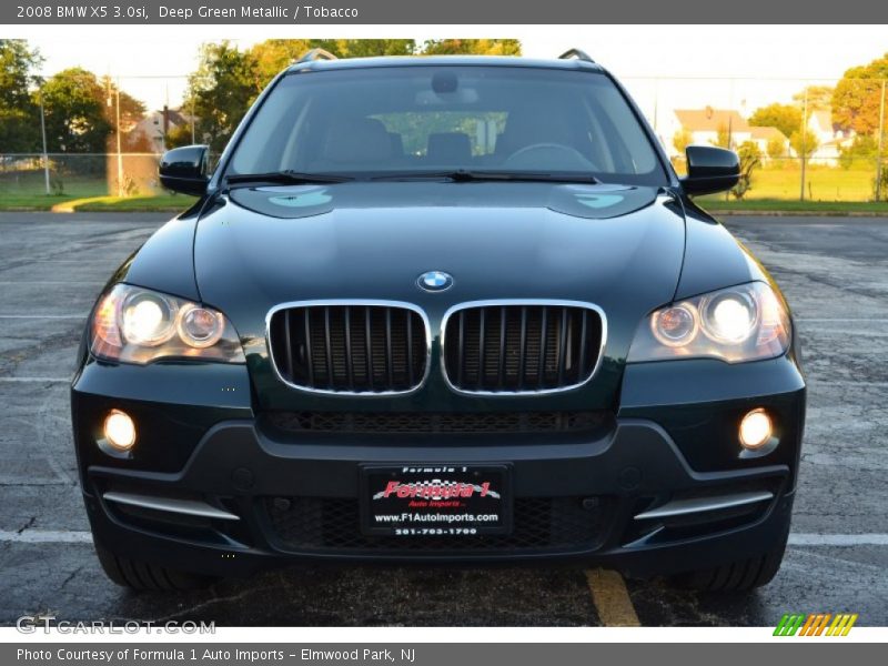 Deep Green Metallic / Tobacco 2008 BMW X5 3.0si