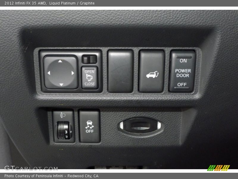 Liquid Platinum / Graphite 2012 Infiniti FX 35 AWD