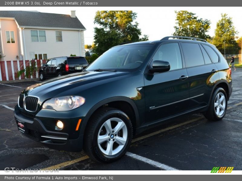 Deep Green Metallic / Tobacco 2008 BMW X5 3.0si