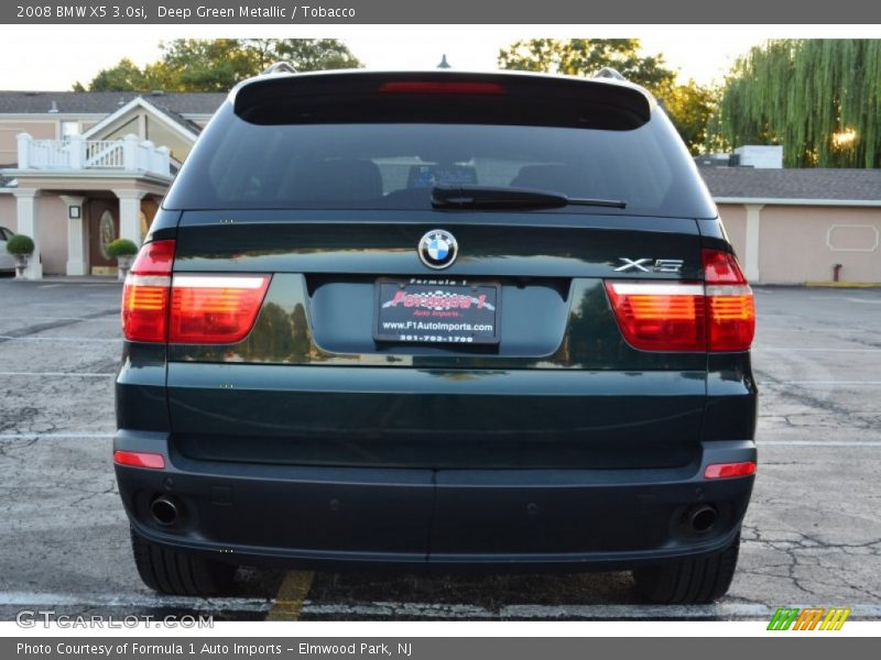 Deep Green Metallic / Tobacco 2008 BMW X5 3.0si