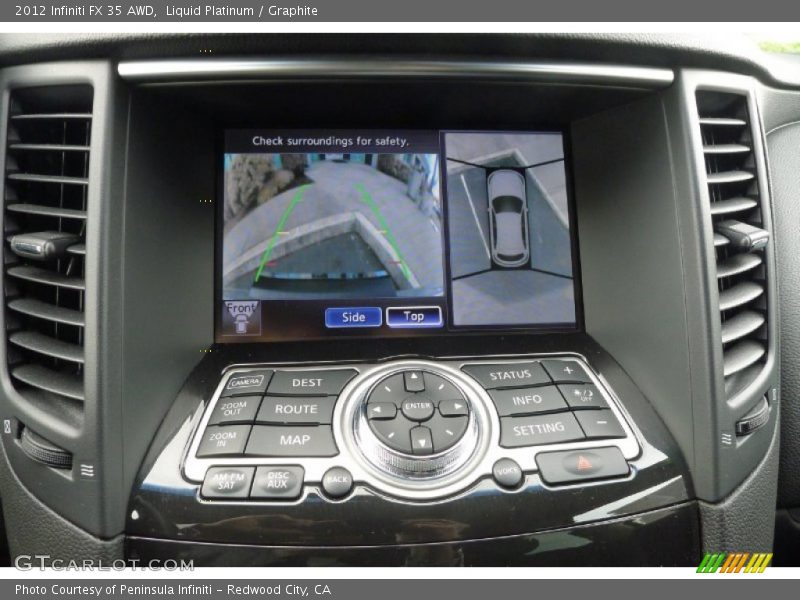 Liquid Platinum / Graphite 2012 Infiniti FX 35 AWD
