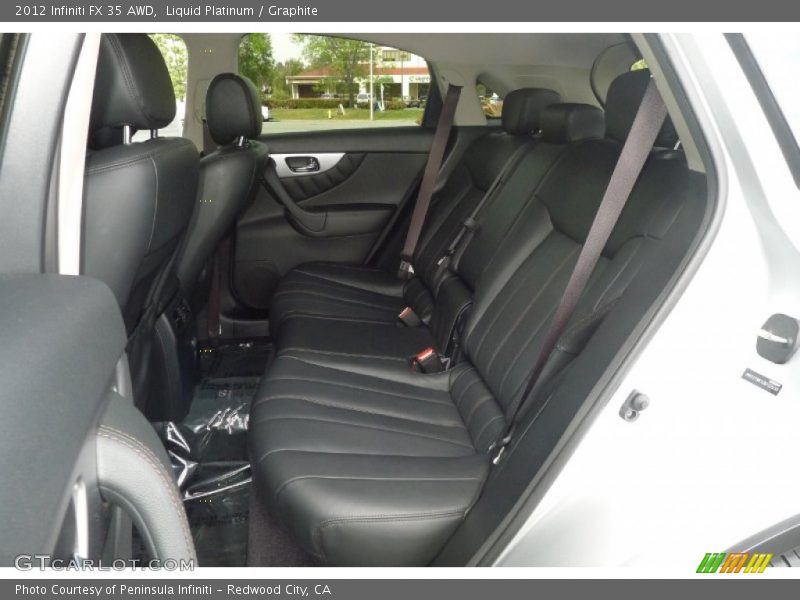 Liquid Platinum / Graphite 2012 Infiniti FX 35 AWD