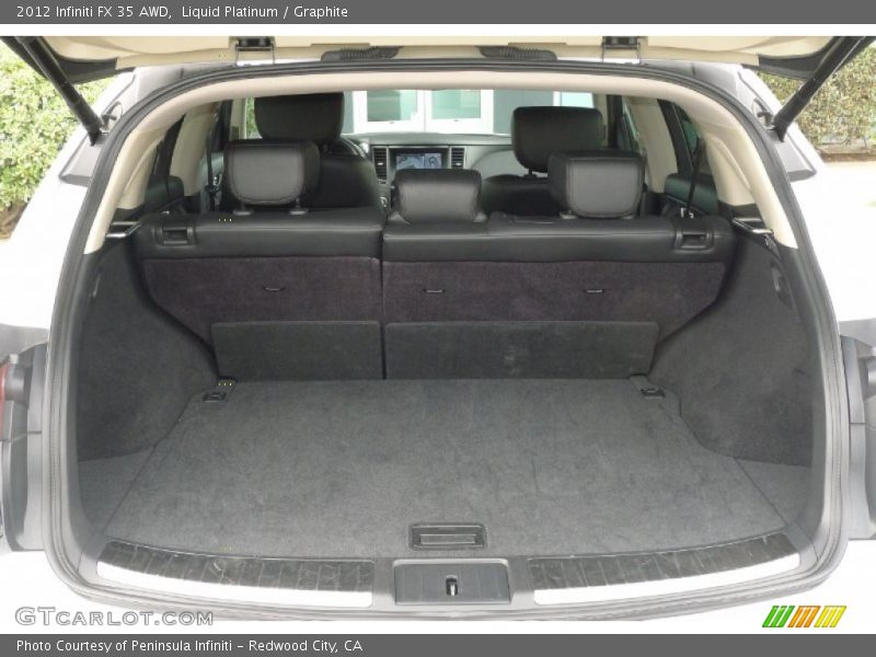 Liquid Platinum / Graphite 2012 Infiniti FX 35 AWD